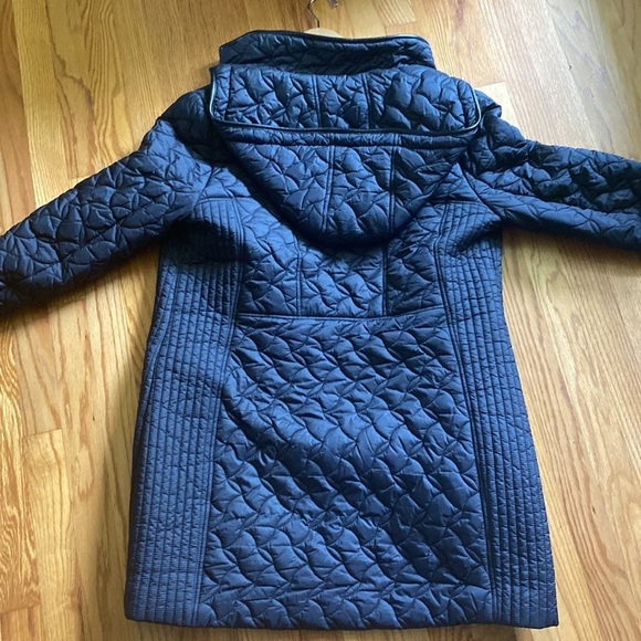 Larry Levine woman’s long black jacket size large - Picture 4 of 4